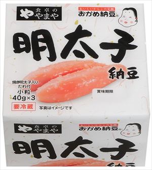 送料無料 タカノフーズ おかめ納豆 明太子納豆(40g×3)×12個 クール