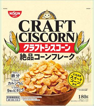 送料無料 日清シスコ クラフトシスコーン 180g×8袋