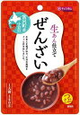 送料無料 谷尾食糧 さくらあん 生あん仕立て ぜんざい 140g×24袋