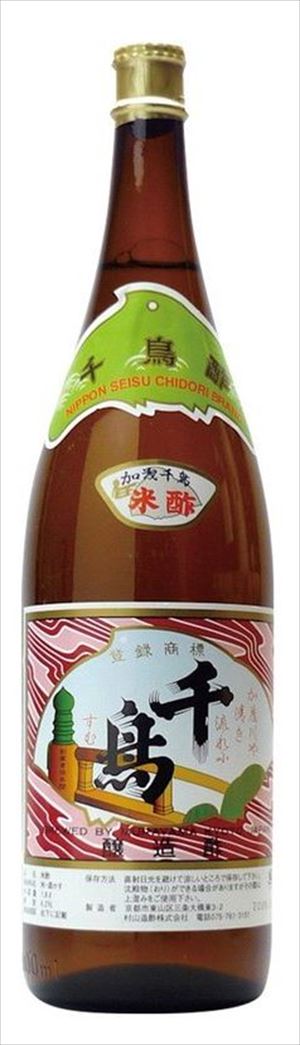 送料無料 千鳥酢 村山造酢 京都府 1800ml×3本 1