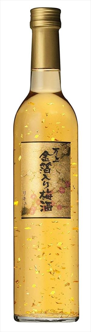 万上 金箔入り梅酒 500ml