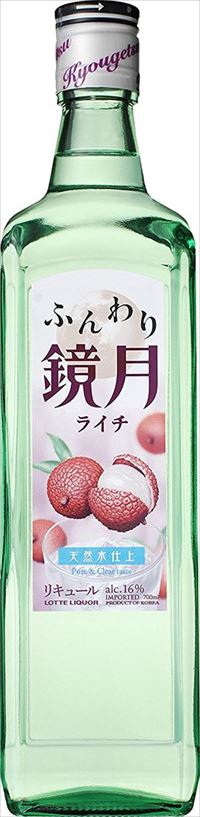 種類 リキュール容量 700ml度数 16度原産国 大韓民国人気のフレーバー焼酎「ふんわり鏡月」の華やかな〈ライチ〉フレーバー。氷入りのグラスに注ぐだけ。果実香る新感覚のお酒。【送料有料商品に関する注意事項】一個口でお届けできる商品数は形状(瓶,缶,ペットボトル,紙パック等)及び容量によって異なります。また、商品の形状によっては1個口で配送できる数量が下図の本数とは異なる場合があります。ご不明な点がございましたら弊店までお問い合わせをお願いします。【瓶】1800ml（一升瓶）〜2000ml：6本まで700ml〜900ml:12本まで300ml〜360ml:24本まで【ペットボトル、紙パック】1800ml〜2000ml：12本まで700〜900ml：12まで3000ml：8本まで4000ml：4本まで【缶(ケース)】350ml：2ケースまで500ml2ケースまで尚、送料が変更になった場合はメールにてご案内し、弊店にて送料変更をさせて頂きます。ご了承ください。