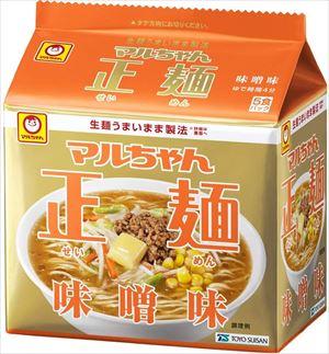 【第11位】東洋水産『マルちゃん正麺 味噌味』