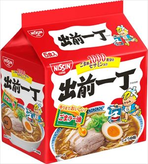 送料無料 日清食品 出前一丁 5食パック×12個