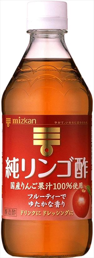 送料無料 ミツカン 純りんご酢 500ml×12本