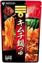 送料無料 ミツカン 〆まで美味しいキムチ鍋つゆ ストレート 750g×12袋
