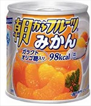 【24缶セット】はごろも 朝からフルーツ みかん 190g 