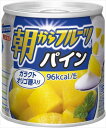 送料無料 はごろも 朝からフルーツ パイン 190g×12個