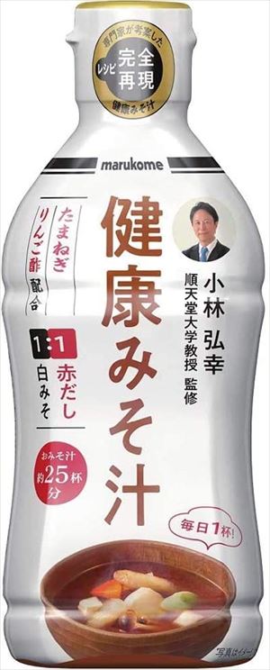 送料無料 マルコメ 液みそ 健康みそ汁 430g×5本