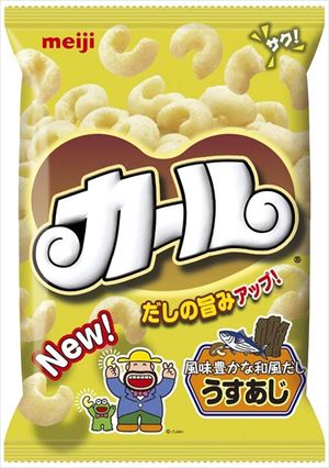 送料無料 明治　カールうすあじ 68g × 30個 （ケース）