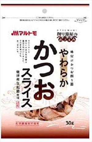 送料無料 マルトモ やわらかかつおスライス 30g ×20個