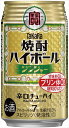 送料無料 宝 焼酎 ハイボール ジンジャー 350ml 24本