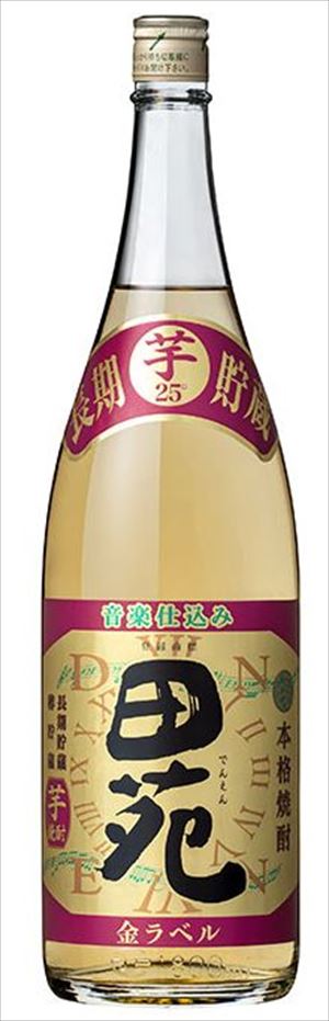 田苑 焼酎 樽貯蔵芋焼酎 田苑 芋 金ラベル 25度 1800ml