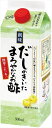 送料無料 創味食品 だしのきいたまろやかなお酢 500ml×6本