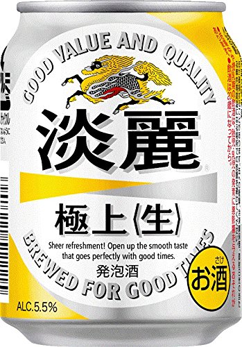 商品詳細内容量250ml×24缶（6缶パック×4）度数5.5%種類発泡酒販売元キリンビール商品説明「爽快な香りとキレの良さ」を特長とするキリンを代表する本格スタンダード発泡酒。【送料有料商品に関する注意事項】一個口でお届けできる商品数は形状(瓶,缶,ペットボトル,紙パック等)及び容量によって異なります。また、商品の形状によっては1個口で配送できる数量が下図の本数とは異なる場合があります。ご不明な点がございましたら弊店までお問い合わせをお願いします。【瓶】1800ml（一升瓶）〜2000ml：6本まで700ml〜900ml:12本まで300ml〜360ml:24本まで【ペットボトル、紙パック】1800ml〜2000ml：12本まで700〜900ml：12まで3000ml：8本まで4000ml：4本まで【缶(ケース)】350ml：2ケースまで500ml2ケースまで尚、送料が変更になった場合はメールにてご案内し、弊店にて送料変更をさせて頂きます。ご了承ください。