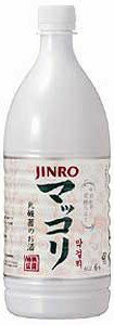 マッコリ 1000ml 1Lペット【まっこり】【JINRO】【眞露】【02P03Dec16】