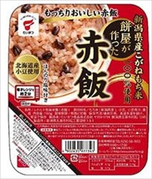 たいまつ食品 餅屋が作った 赤飯 160g 24食セット