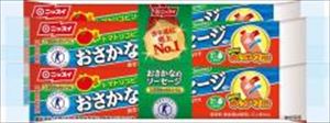 送料無料 日本水産 おさかなのソーセージ （70g×4本）x30個