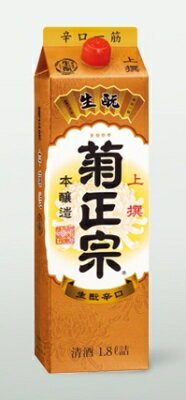 上撰 菊正宗 パック 15度 1800ml 1.8L【