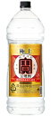 宝焼酎 極上 25度 PET 4000ml×4本