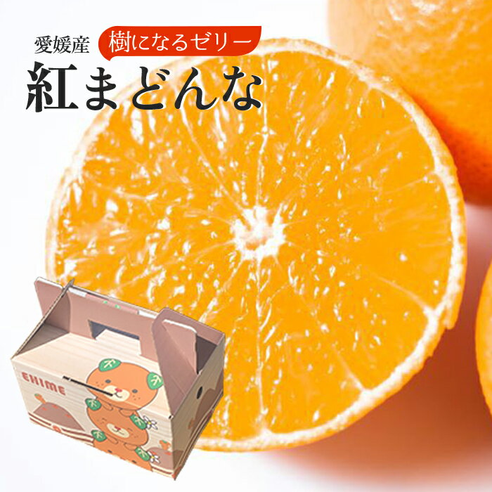 お歳暮 愛媛産 紅まどんな わけあり 2kg (6-16玉入り) 送料無料 お歳暮 家庭用 内祝い お供え ギフト プレゼント クリスマス 高糖度 みかん 濃厚 福袋 お正月