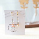 ネジ式イヤリング【1page】(レディース 女性 アクセサリー)日本製 ハンドメイド 北欧 雑貨 贈り物 ギフト おしゃれ 大人かわいい 誕生日プレゼント 出産...