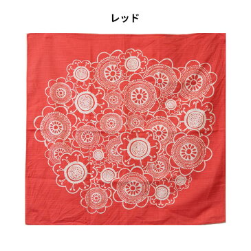 コトノワ×ヘイニ・リータフフタ 綿風呂敷 Amanda(アマンダ)約50cm【コトノワ風呂敷】ポップ モダン エコバッグ フィンランディア バッグ 弁当箱 テーブルクロス キッチン 食卓 ランチ