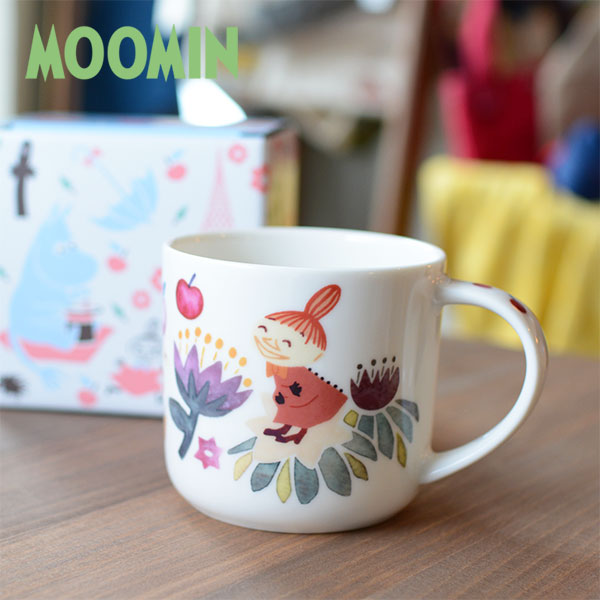 ムーミン ハーバリウム マグカップ【MOOMIN】(コップ 食器 ミイ リトルミイ)グッズ 北欧 雑貨 贈り物 ギフト おしゃれ 大人かわいい 誕生日プレゼント 出産祝 引っ越し祝 結婚祝 退職祝