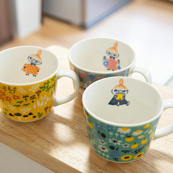 ムーミン ミニマグカップ（250ml）【MOOMIN】(コップ 食器 カップ キッチン リトルミイ ミイ 小さめ コーヒーカップ)グッズ 北欧 雑貨 贈り物 ギフト おしゃれ 大人かわいい 誕生日プレゼント 出産祝 引っ越し祝 結婚祝 退職祝のサムネイル