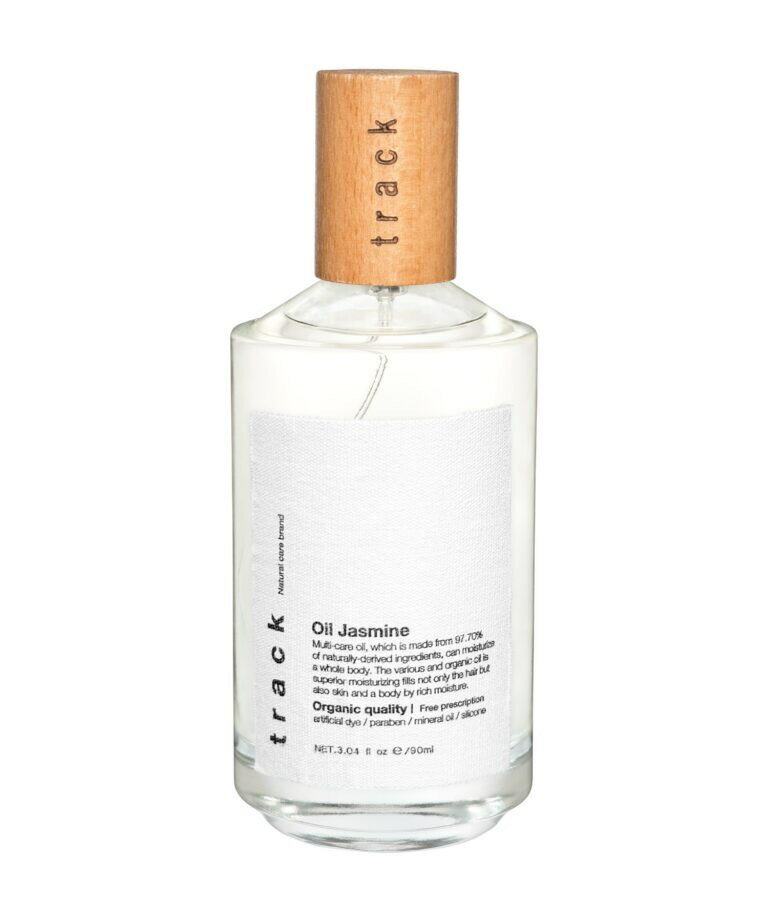 Rakuten - 300円クーポン◎トラック オイル Jasmine oil 90ml ヘアオイル ジャスミン Joel Roty 天然由来成分 マルチ美容オイル ジョエルロティ 正規品 送料無料 プッシュタイプ クリア ホワイト 透明