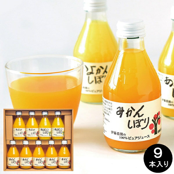 送料無料 ギフト ジュース ドリンク 伊藤農園 100%ピュアジュースギフトセット 9本 人気 プレゼント 出産内祝い 結婚内祝い 出産祝い 結婚祝い お祝い 快気祝い お祝い返し お返し お供え 御供 誕生日 初節句 入園 入学 引越し 母の日 父の日 御中元 お歳暮 敬老の日