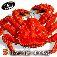 送料無料 北海道産『浜茹で 花咲蟹 』（ボイル姿700g〜1kg選択可能） ギフト 贈答用 花咲がに 花咲ガニ 根室産 はなさきがに ハナサキガニ 北海道物産展