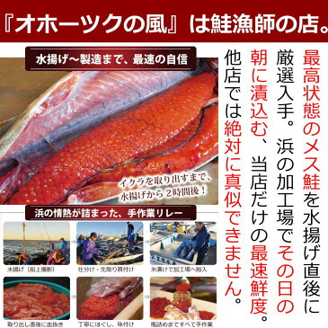 《ただ今1,000円Offセール》いくら 送料無料『献上 イクラ 昆布醤油漬け 210gx2パック：合計420g』（献上鮭 天然鮭卵 100％ 徳川献上鮭 いくら醤油漬け 醤油いくら 無着色 ikura お取り寄せグルメ　高級　父の日 食品ロス 北海道物産展