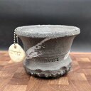 陶器製 植木鉢 Mサイズ MIKAGE -御影- Black IIIVIIX イーヴィックス 一点物 コーデックス アガベ 塊根植物 多肉植物 グラキリス エケ...