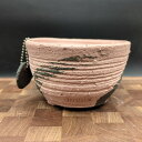 陶器製 植木鉢 Lサイズ MIKAGE -御影- Black & Pink IIIVIIX イーヴィックス 一点物 コーデックス アガベ 塊根植物 多肉植物 グ...