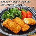 【揚げるだけ！簡単調理】 かに味噌入りカニクリームコロッケ 10個入り 500g (10個×50g) かに味噌 かにみそ かに カニ 蟹 コロッケ クリームコロッケ かにクリームコロッケ お弁当 冬ギフト 記念日 誕生日 プレゼント 贈り物 カニ かに 小浜海産物