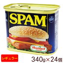 【沖縄ホーメル】スパムSPAM レギュラー(ランチョンミート)340g×24個<1ケース>【送料無料】