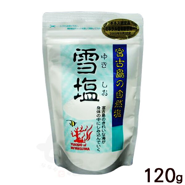 【パラダイスプラン】宮古島の塩　雪塩120g　│沖縄の塩│のサムネイル