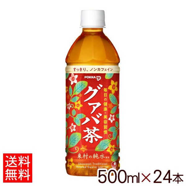 グァバ茶 500ml×24本 【送料無料】　/