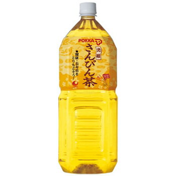 【送料無料】沖縄ポッカ　元祖さんぴん茶 2L×6本