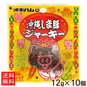 オキハム 沖縄しま豚ジャーキー 12g×10個 【ネコポス送料無料】