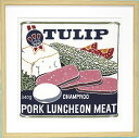 【限定10部】TULIP(青)紅型アート 金城宏次 琉球紅型インテリアアート びんがたアート アート 沖縄市 伝統工芸 工芸 他商品同梱不可