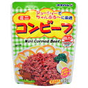 商品名 オキハム ミニコンビーフ 65g 商品説明 牛肉を長い時間煮こんで、やわらくジューシーに仕上げたコンビーフです。 お召し上がり方 フライパンを加熱して、油をしき、コンビーフを入れてほぐします。お好みの野菜を入れて、野菜炒めとしてご利用下さい。調理例：コンビーフサンドイッチ、コロッケ、オムレツなど 名称 コンビーフ 原材料 牛肉、食塩、香辛料（大豆を含む）、砂糖、調味料(アミノ酸）、発色剤（亜硝酸Na 原産地 沖縄県 内容量 65g 賞味期限 製造日より1年(未開封) 保存方法 直射日光を避けて、常温で保存してください 寸法 0 JANコード 4964130000000 発売元または製造元 沖縄ハム総合食品株式会社 オキハム ミニコンビーフ 65g区分：食べ物＞缶詰＞コンビーフ製造：沖縄ハム総合食品株式会社検索：ミニコンビーフ・コンビーフ・牛肉・チャンプルー・ビーフ・加工肉・沖縄・オキハム・沖縄ハム・沖縄土産・保存食販売：沖縄のお土産・お取り寄せ・オキハム ミニコンビーフ 65gポークランチョンミートをチャンプルーに使うということはよく知られていますが、沖縄ではチャンプルーにコンビーフもよく使われます。その理由は、加工肉が手軽だからというだけではありません。牛肉を長い時間をかけて煮込んだコンビーフは、柔らかくてジューシーで、濃厚な味わいを持っており、それが料理にコクを出してくれるからです。この商品は減塩タイプ。塩分を減らしたことによって、煮込んだ牛肉の旨味がより際立っています。これは65gと使いやすいミニサイズオキハム ミニコンビーフ 65g｜｜（ミニコンビーフ・コンビーフ・牛肉・チャンプルー・ビーフ・加工肉・沖縄・オキハム・沖縄ハム・沖縄土産・保存食）本商品は沖縄県からの発送となります：発送元：〒900-0032 沖縄県那覇市松山1-2-1