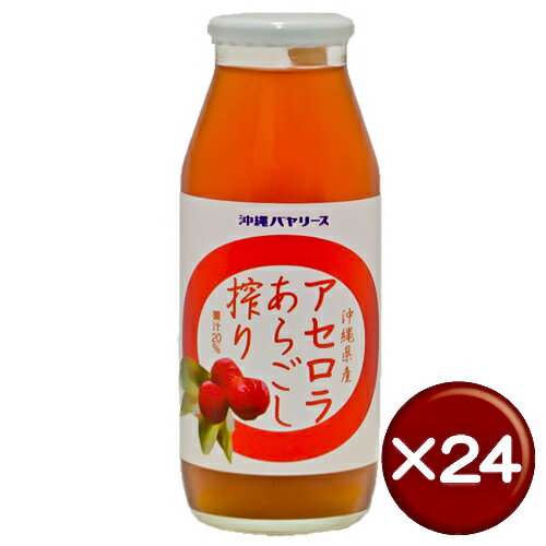 【送料無料】南果搾り アセロラあらごし搾り 果汁20% 24本セットビタミンCがたっぷり｜美肌｜おみやげ｜取り寄せ［飲み物＞ソフトドリンク＞アセロラジュース］