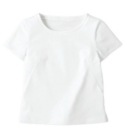 ハネクトーン半袖ちゃんとT（天竺） ホワイト（WP304-17）