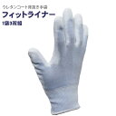 フィット手袋3双セット フィットライナー ウレタンコート背抜き手袋 ネコポス 勝星産業371 作業手袋 1000円ぽっきり送料無料