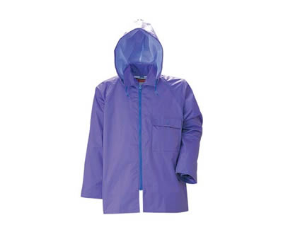 冨士ビニール レインウェア シンプルコート裏付 上下セット