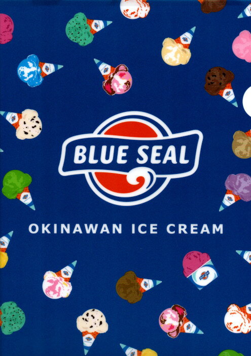 沖縄 お土産 雑貨 ブルーシール アイスクリーム A4 クリ