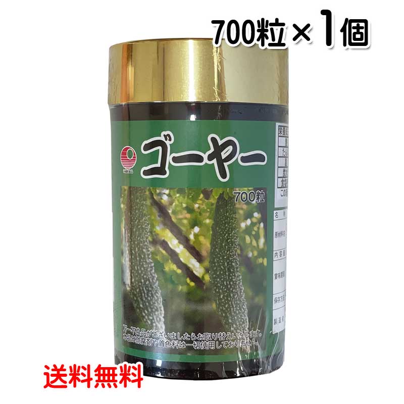 ゴーヤ粒 700粒 サプリメント 健康サプリ ゴーヤー ニガウリ 食物繊維 送料無料 比嘉製茶