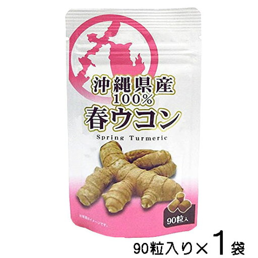 ウコン お試し サプリ 沖縄 春ウコン 90粒 錠剤 粒タイプ クルクミン 健康食品 沖縄県産 春うこん 送料無料 比嘉製茶 ウコン お試し サプリ 沖縄 春ウコン 90粒 錠剤 粒タイプ クルクミン 健康食品 沖縄県産 春うこん 送料無料 比嘉製茶